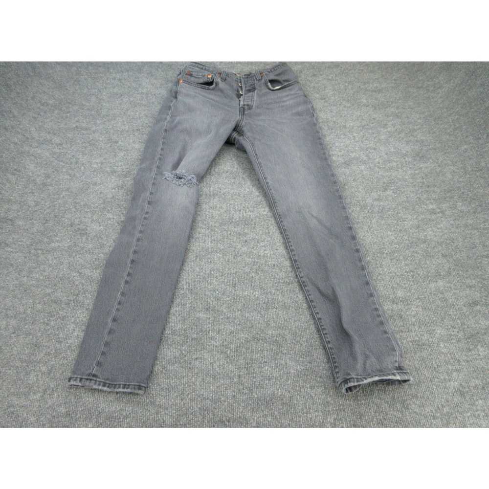 Levi's Levis 501 S Pants Mens 26x30 (26x28.5) Gra… - image 1