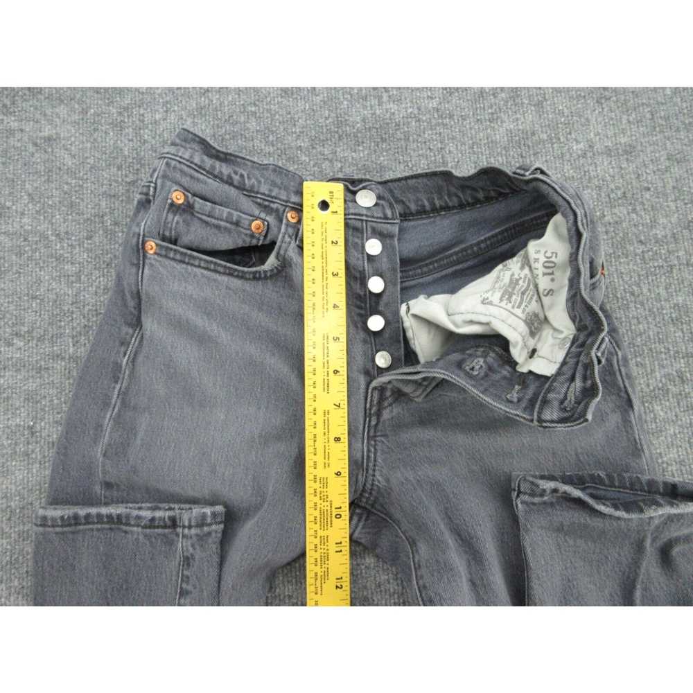 Levi's Levis 501 S Pants Mens 26x30 (26x28.5) Gra… - image 3