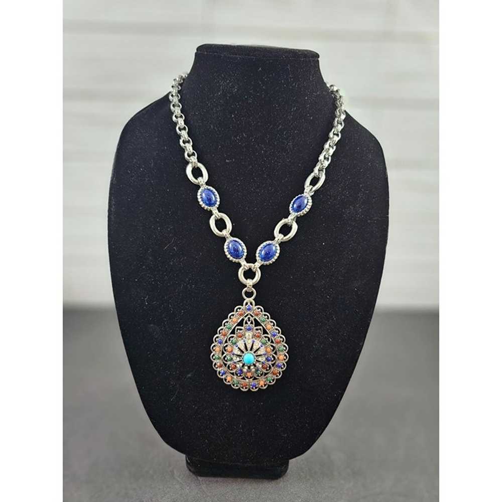 Vintage R.J. Graziano Rhinestone Necklace - image 1