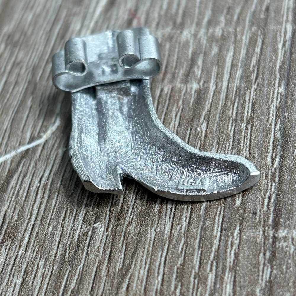 Vintage Country Western Cowboy Cowgirl Boot Bolo … - image 6