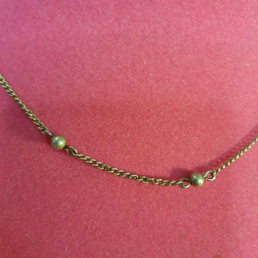 Vintage sterling choker Necklace - image 2