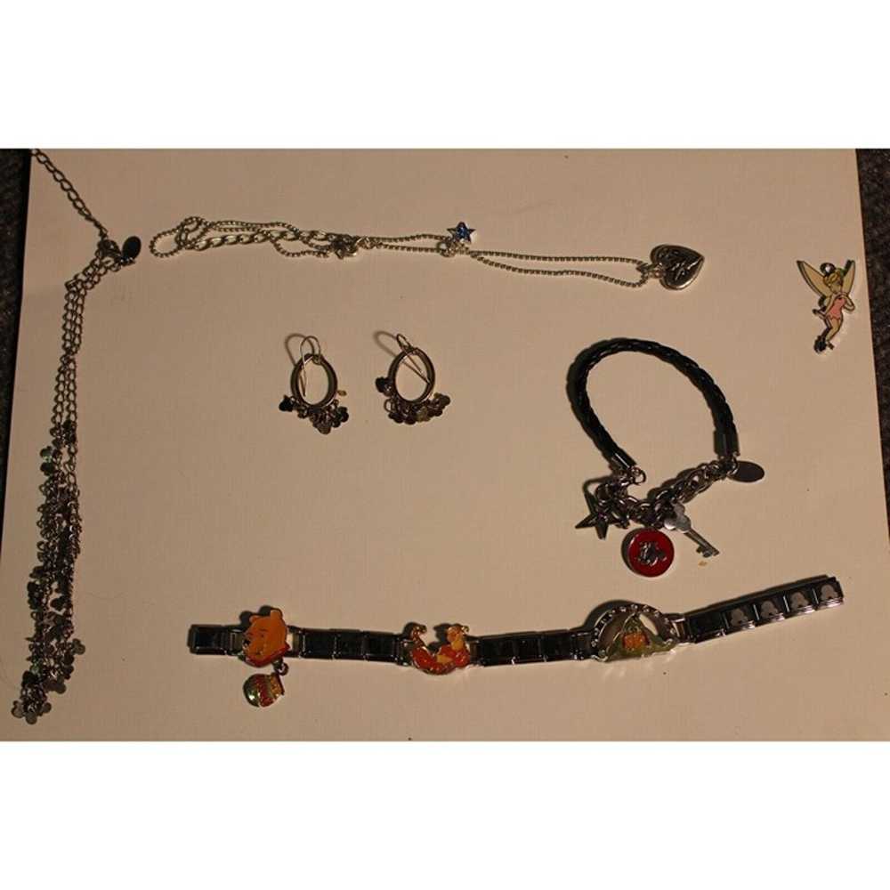 Vintage Disney Mickey Mouse & Tinker Bell Jewelry… - image 2