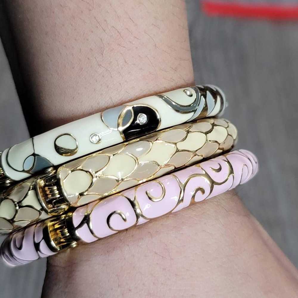 Vintage Gold Bangle Bracelets - image 10