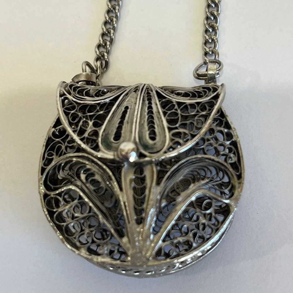 Vintage Coin Purse Long necklace - image 2