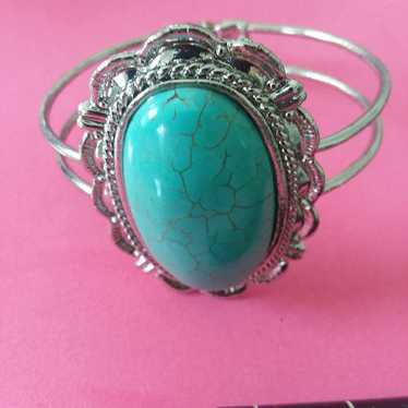 vintage turquoise blue color bracelet