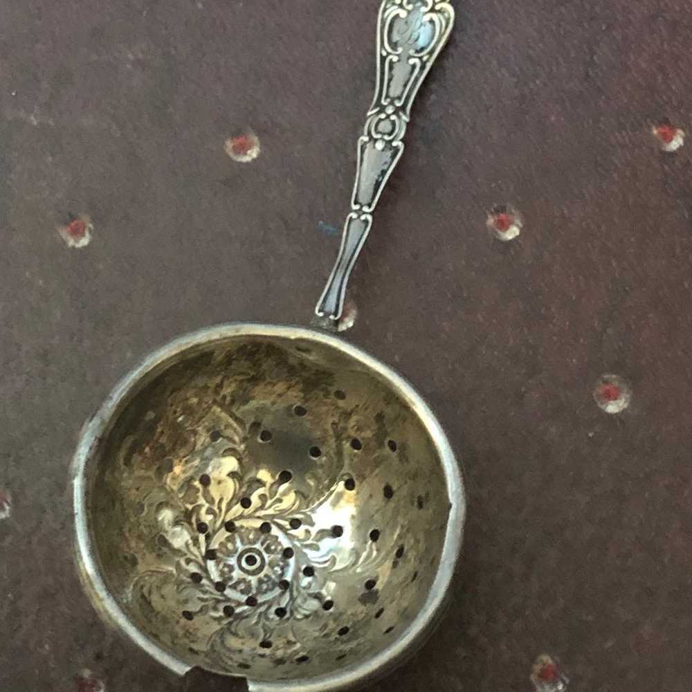 Vintage sterling spoon - image 1