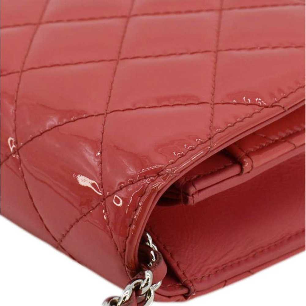 Chanel Wallet on Chain patent leather crossbody b… - image 4