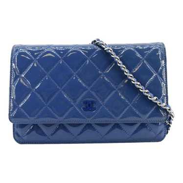 Chanel Wallet on Chain patent leather crossbody b… - image 1