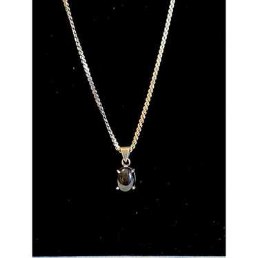 Vintage Sterling Silver Italian S Chain With Smok… - image 1