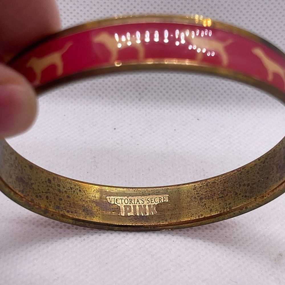 Victoria Secret PINK Vintage Dog Logo Bangle Brac… - image 10