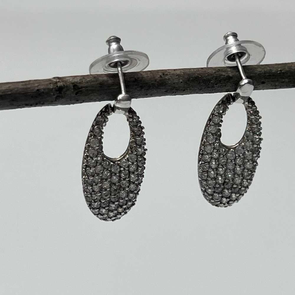 earrings Vintage ATI Thailand Sterling Silver 925… - image 11