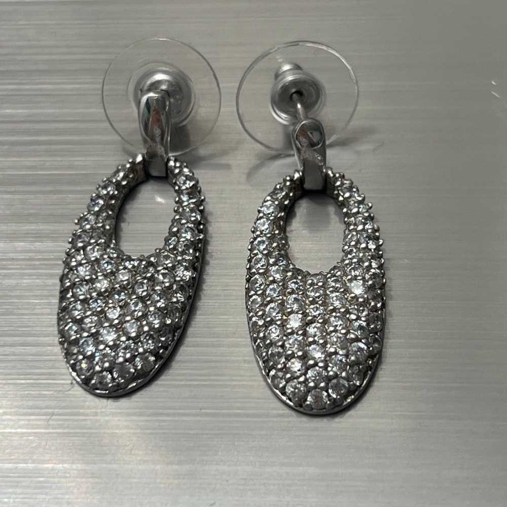 earrings Vintage ATI Thailand Sterling Silver 925… - image 2