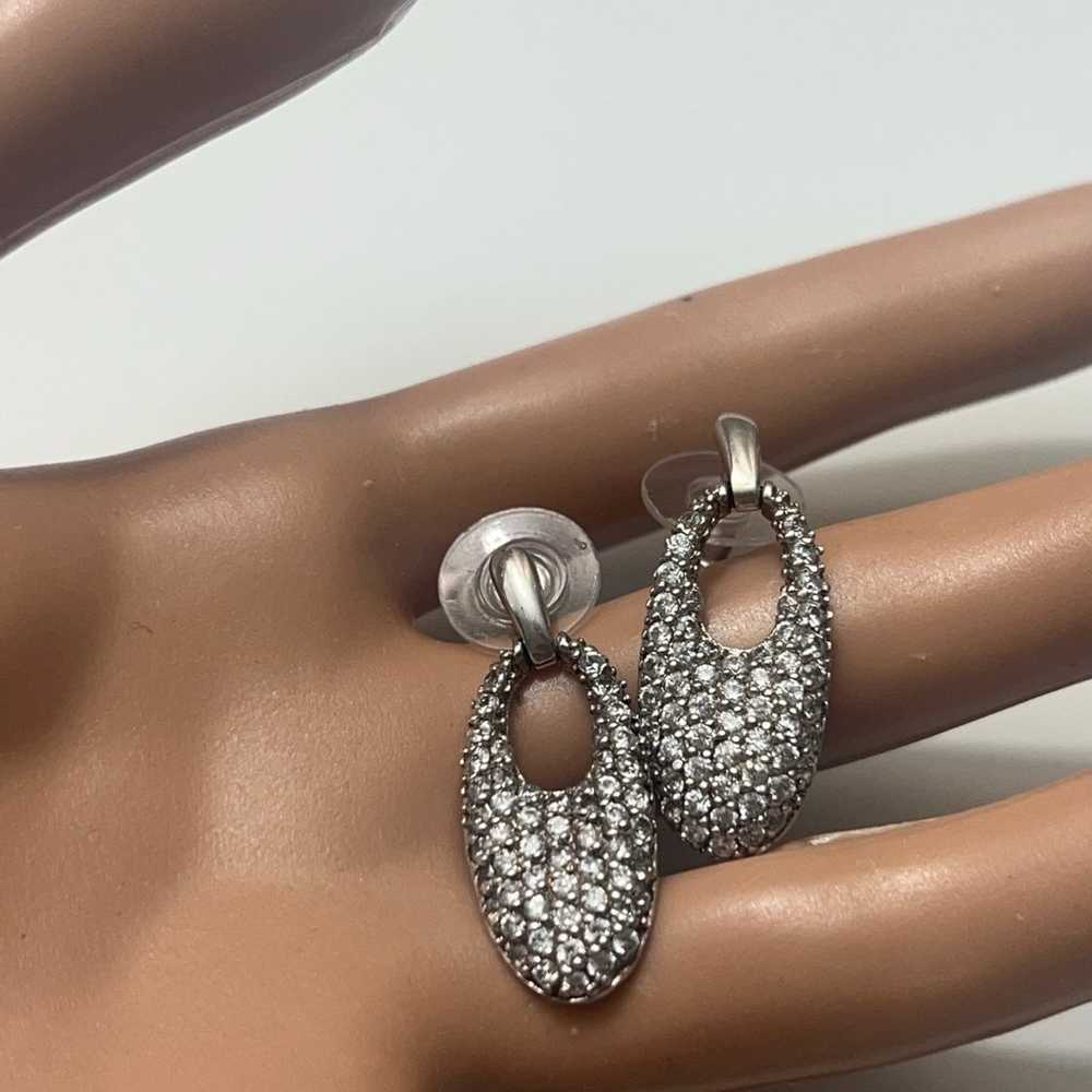 earrings Vintage ATI Thailand Sterling Silver 925… - image 4