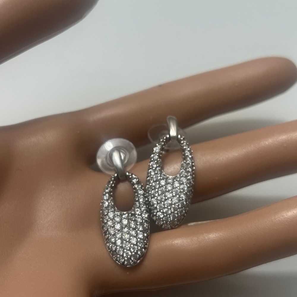 earrings Vintage ATI Thailand Sterling Silver 925… - image 6