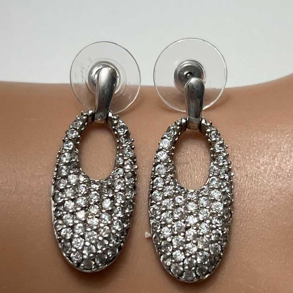 earrings Vintage ATI Thailand Sterling Silver 925… - image 7