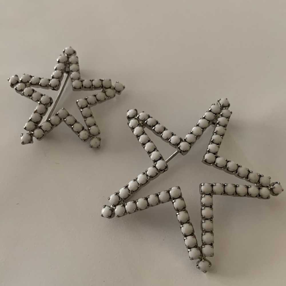 Vintage Vogue Jlry Star Brooch Pin Lot of 2 State… - image 4