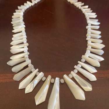 Mother of pearl necklace - image 1