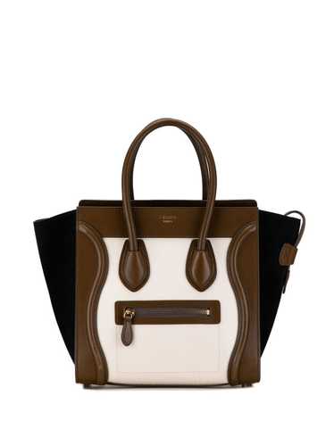 Céline Pre-Owned 2014 Micro Tricolor Luggage Tote… - image 1