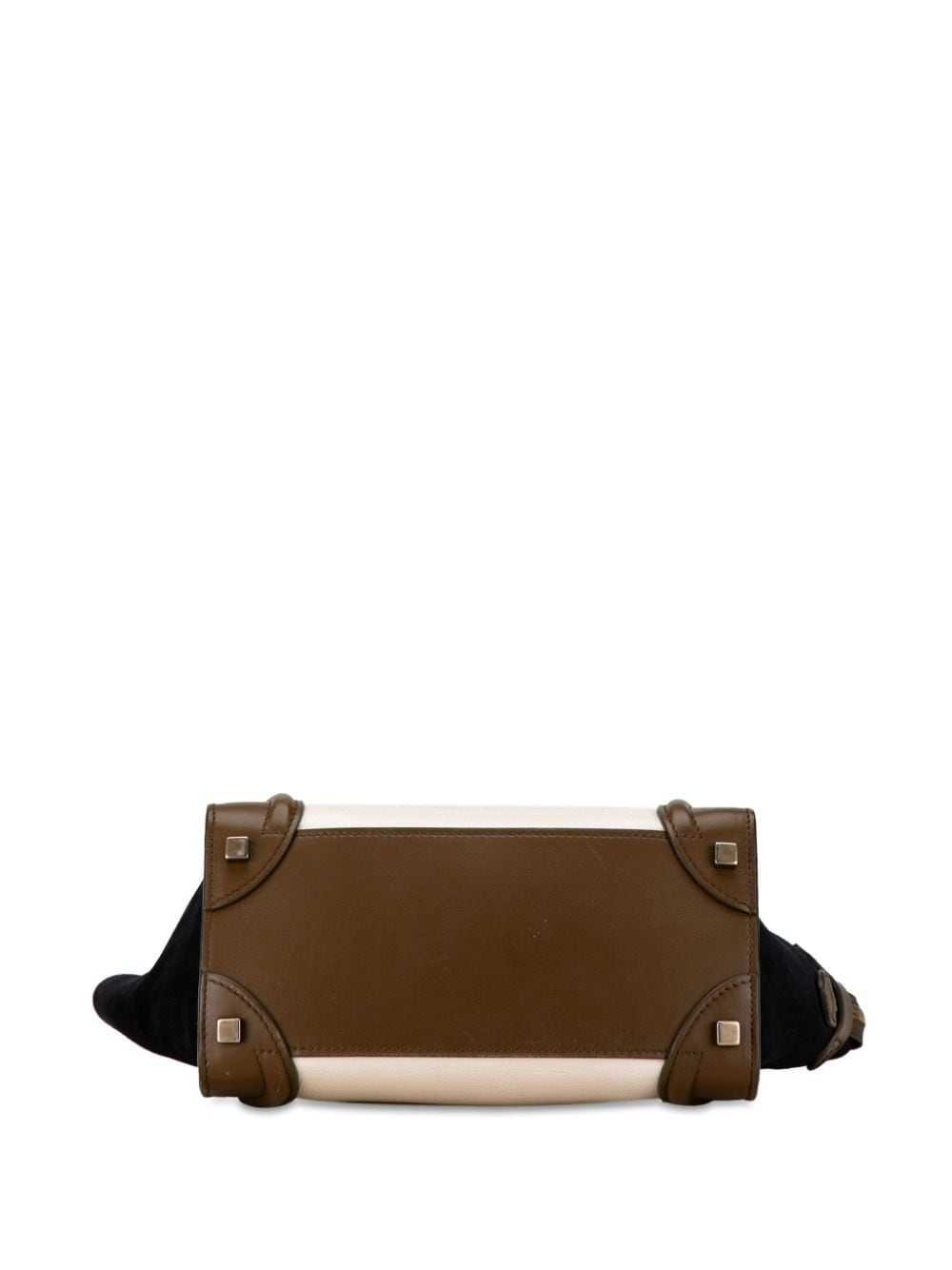 Céline Pre-Owned 2014 Micro Tricolor Luggage Tote… - image 4