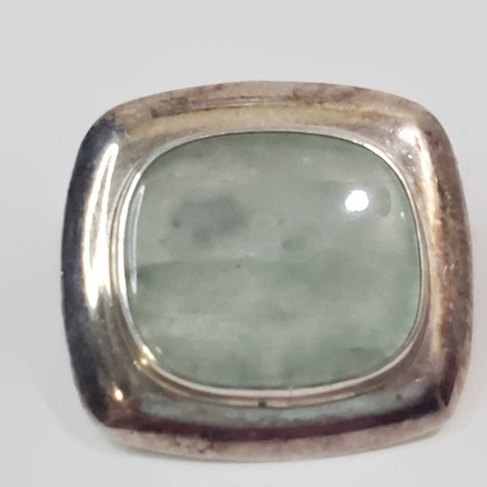 Great Falls Metal Works Prehnite Sterling Silver … - image 2