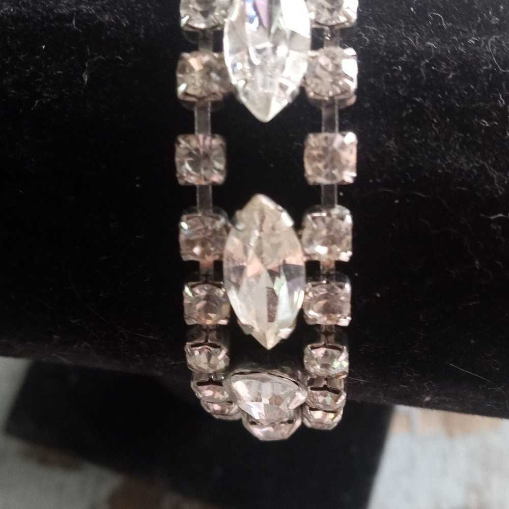 Eisenberg Ice Crystal Clear Rhinestones Signed Vi… - image 10