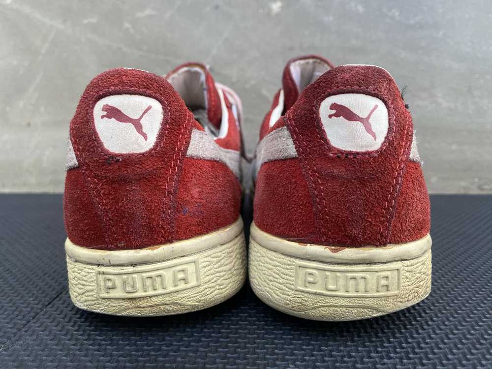 Puma × Vintage Vintage Puma Suede Red Vintage Low… - image 6