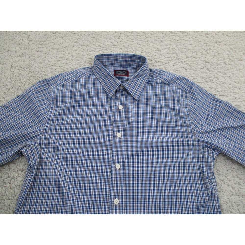 UNTUCKit UNTUCKit Shirt Mens Small Blue Slim Butt… - image 3