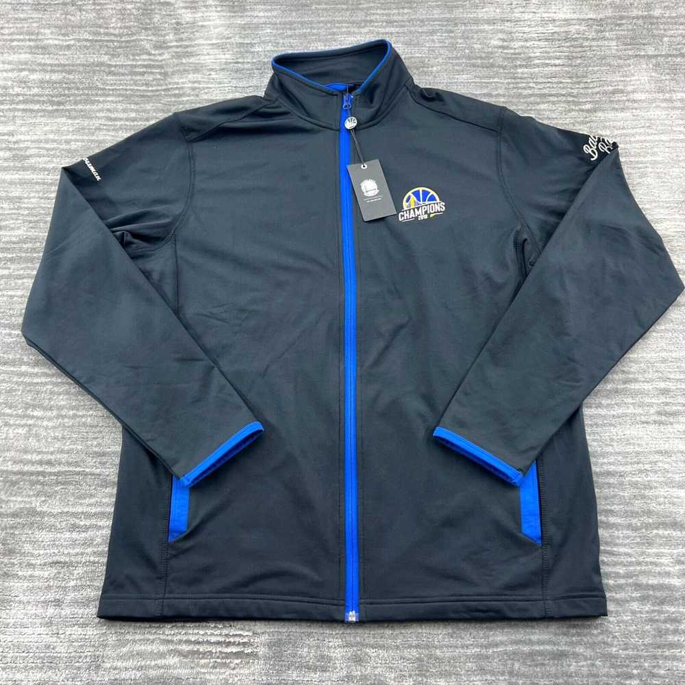 NBA Golden State Warriors Jacket Size L Mens VIP … - image 1