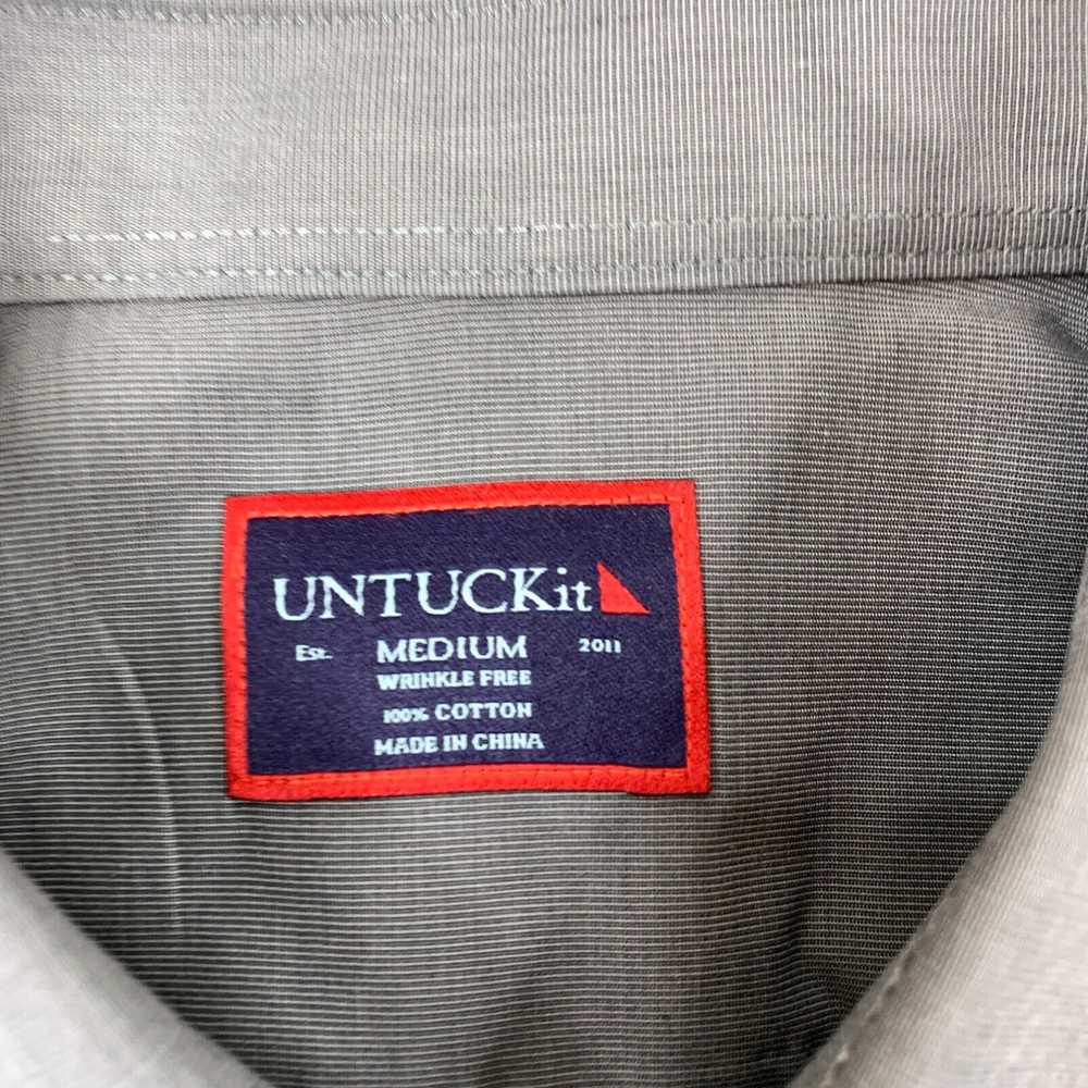 UNTUCKit UNTUCKit Wrinkle Free Button-Up Shirt Me… - image 3