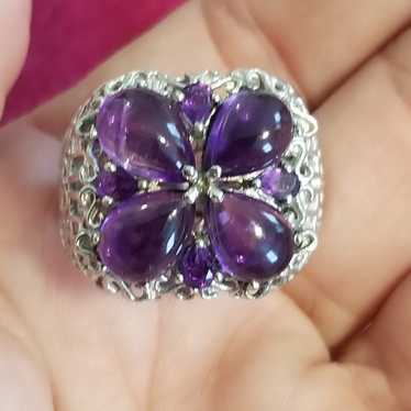 BEAUTIFUL Karis STS Amythest Color Ring