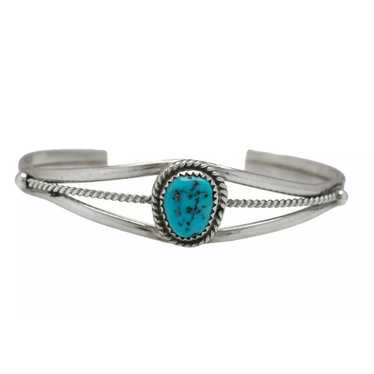 Turquoise Gemstone Cuff Bracelet