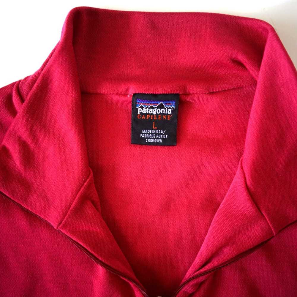 Patagonia Vintage 90s Patagonia 1/4 Zip Capilene … - image 3