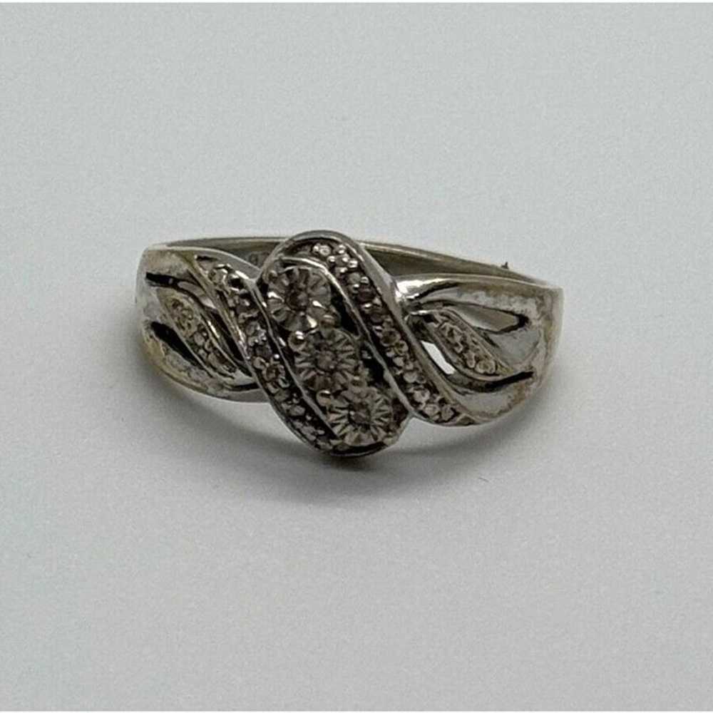 925 STERLING SILVER GOSHENITE RING SIZE 6.5 - image 3