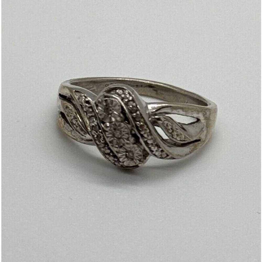 925 STERLING SILVER GOSHENITE RING SIZE 6.5 - image 5