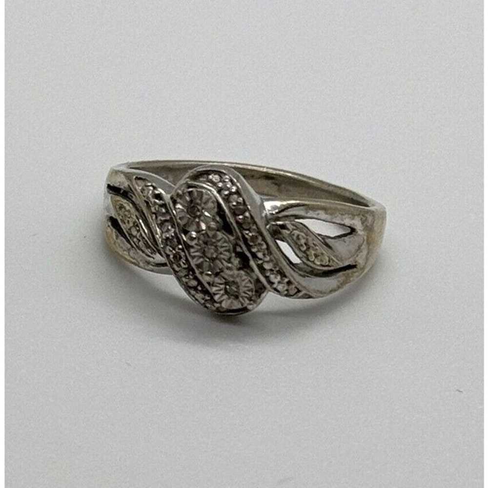 925 STERLING SILVER GOSHENITE RING SIZE 6.5 - image 7