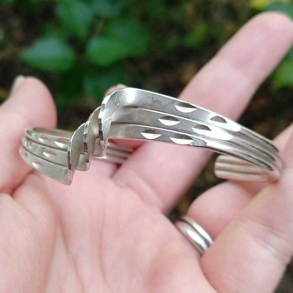 Vintage sterling silver bracelet - image 3