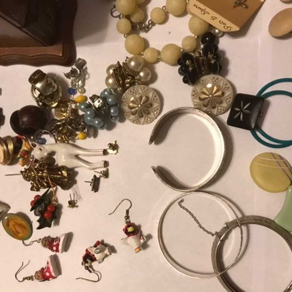 Huge Lot of 80s and 90s Costume Jewelry - image 5