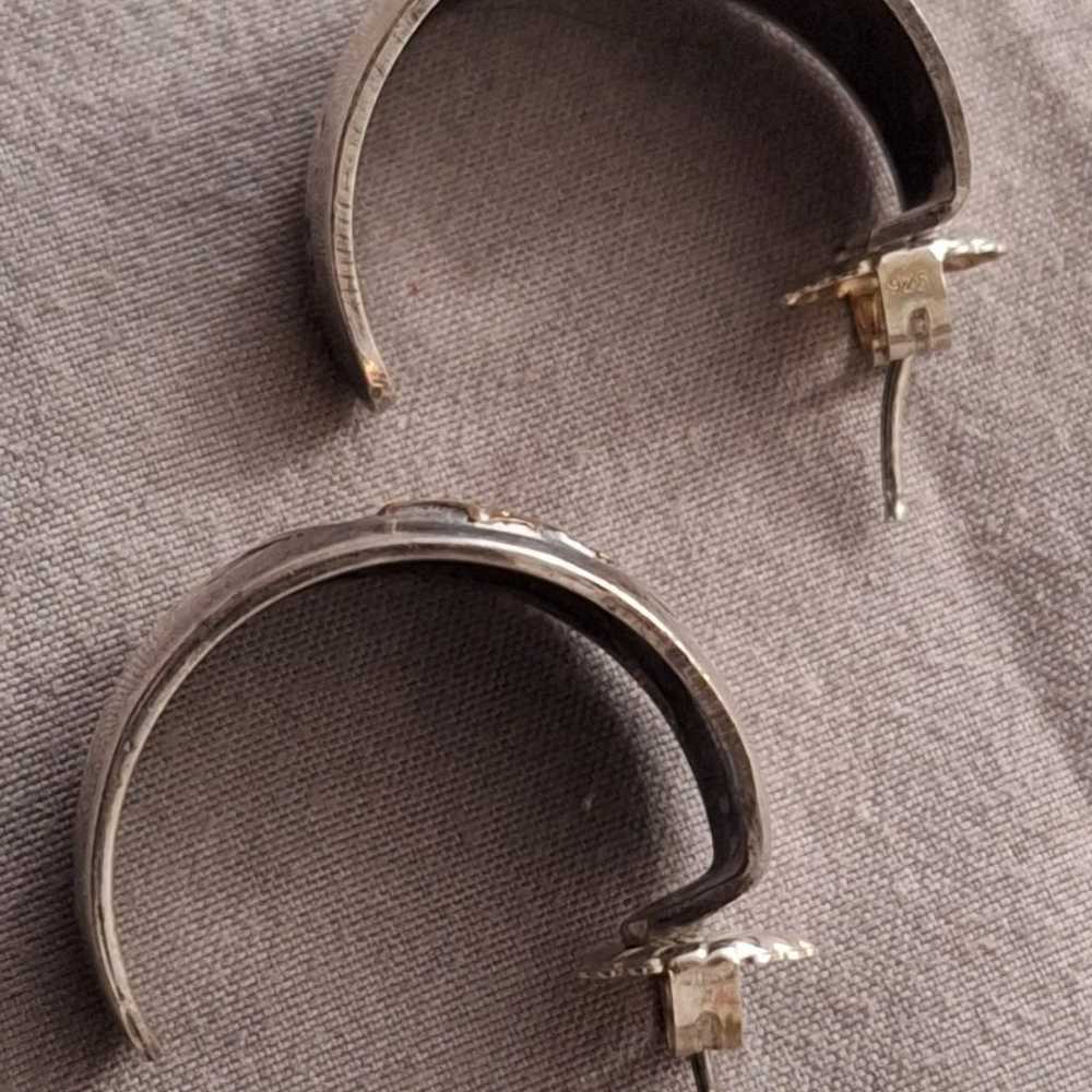 Native American Sterling Earrings - image 10