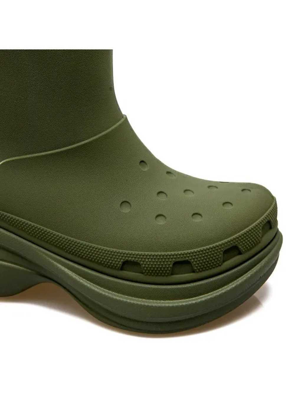 Balenciaga o1in1g0724 Crocs Boots in Green - image 5