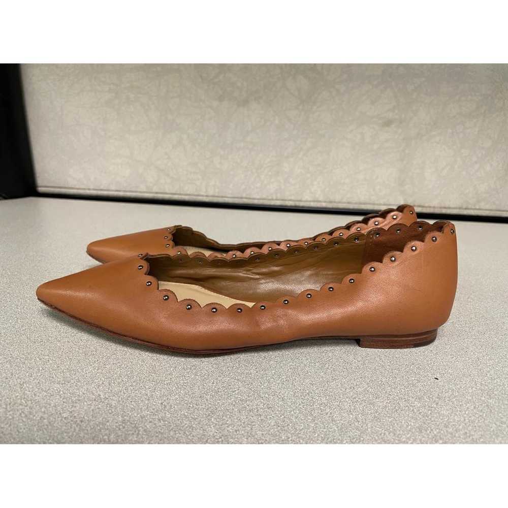 Coach Leather ballet flats - image 2