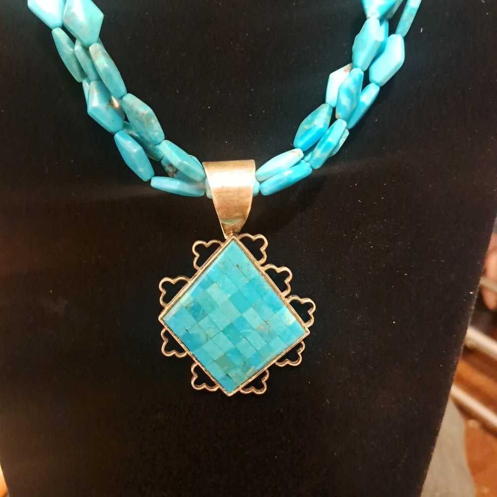 Jay King turquoise necklace - image 1