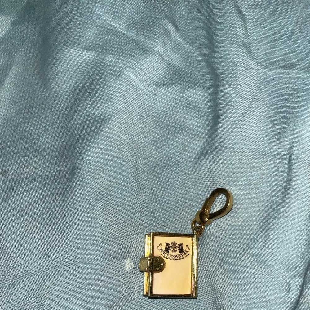 vintage juicy couture diary charm RARE HTF - image 2