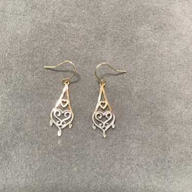 14k dangle earrings