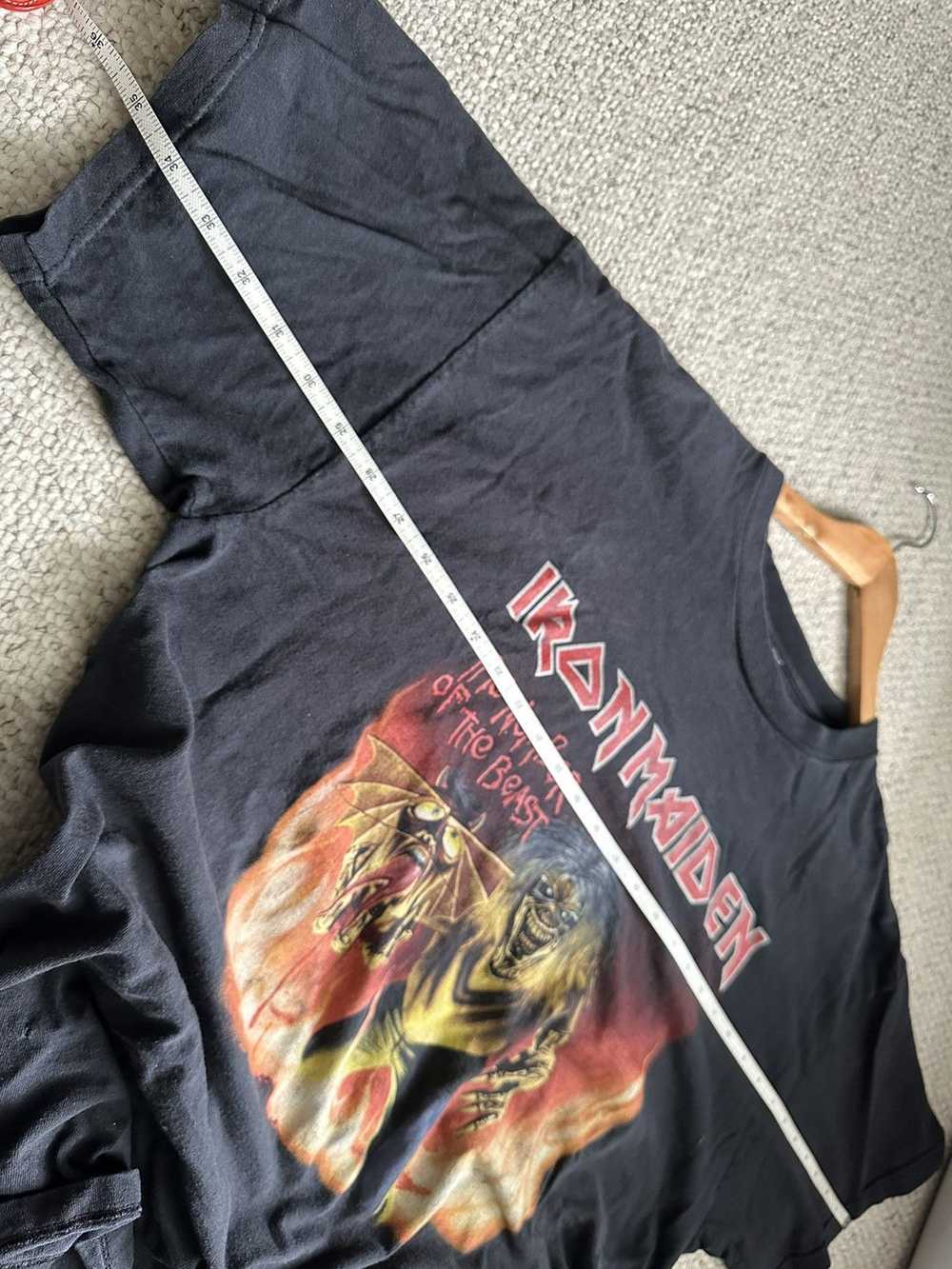 Band Tees × Iron Maiden × Vintage Rare Vintage Ir… - image 7