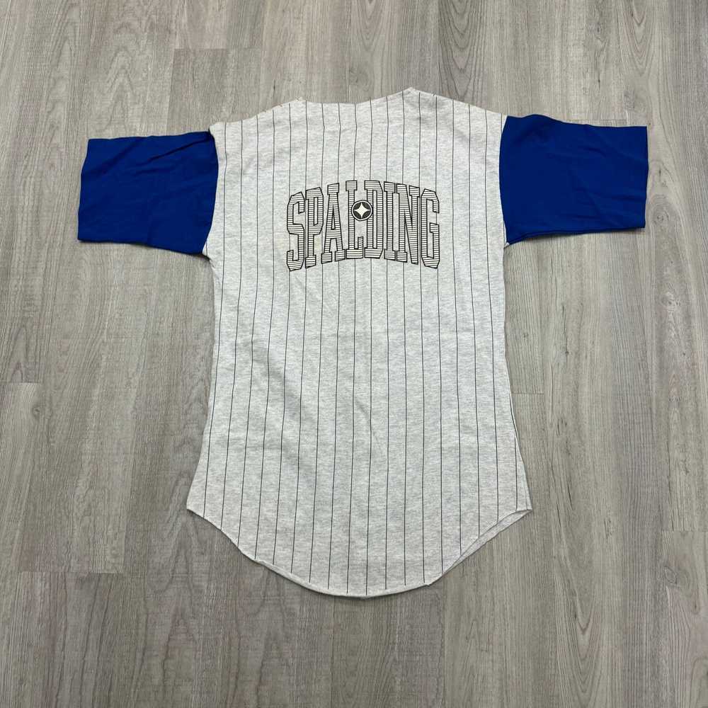 Vintage Vintage Spalding Baseball Jersey Large Of… - image 8