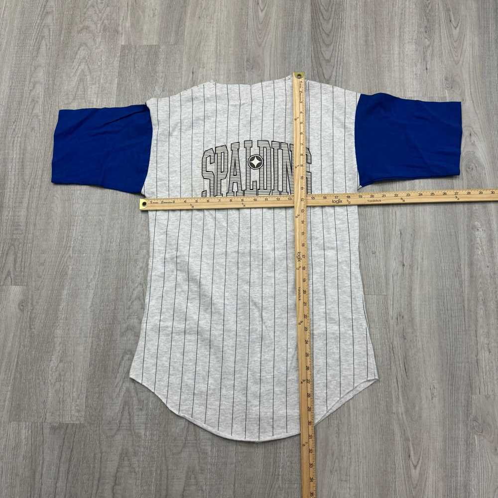 Vintage Vintage Spalding Baseball Jersey Large Of… - image 9