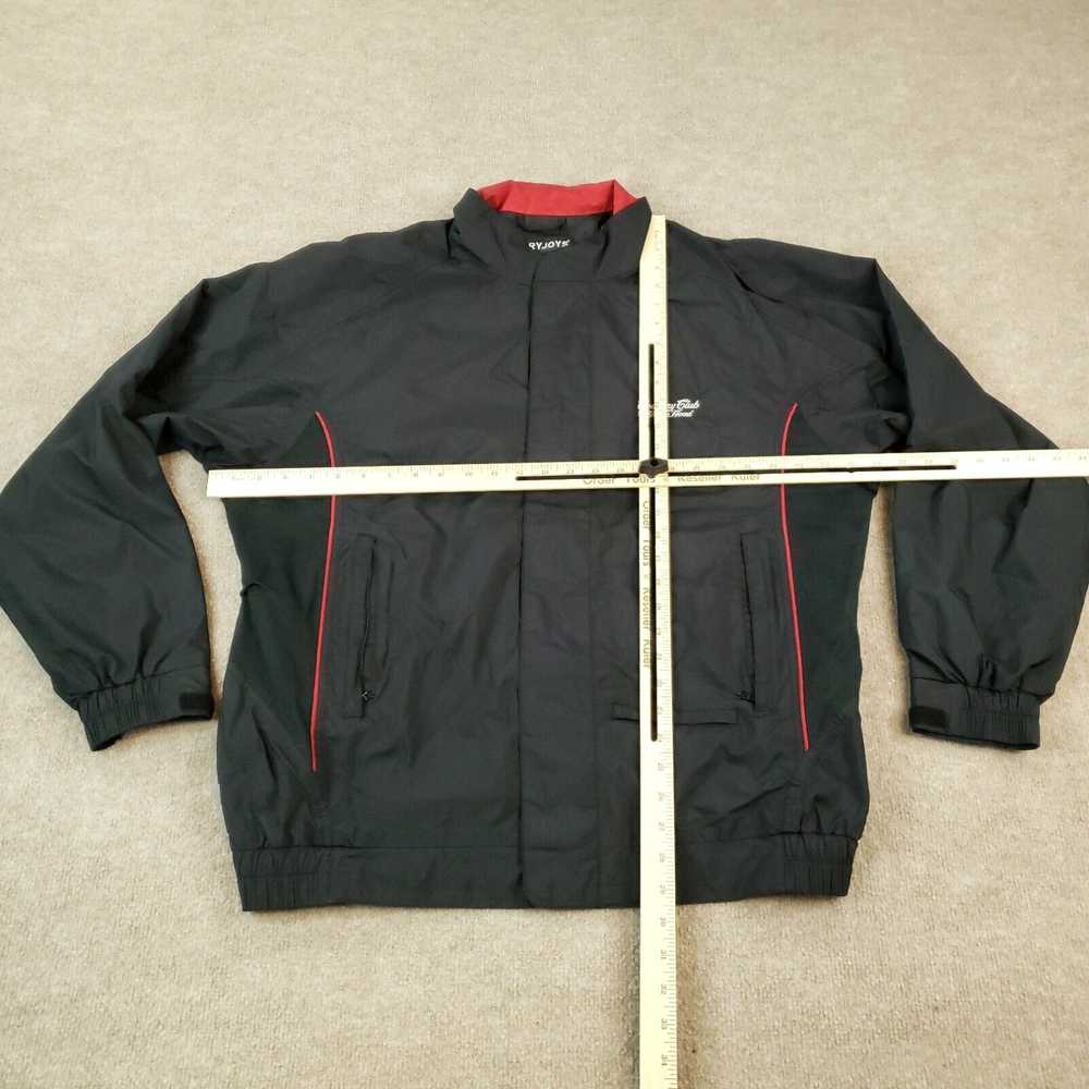 Footjoy Footjoy Windbreaker Jacket Mens Large Bla… - image 2