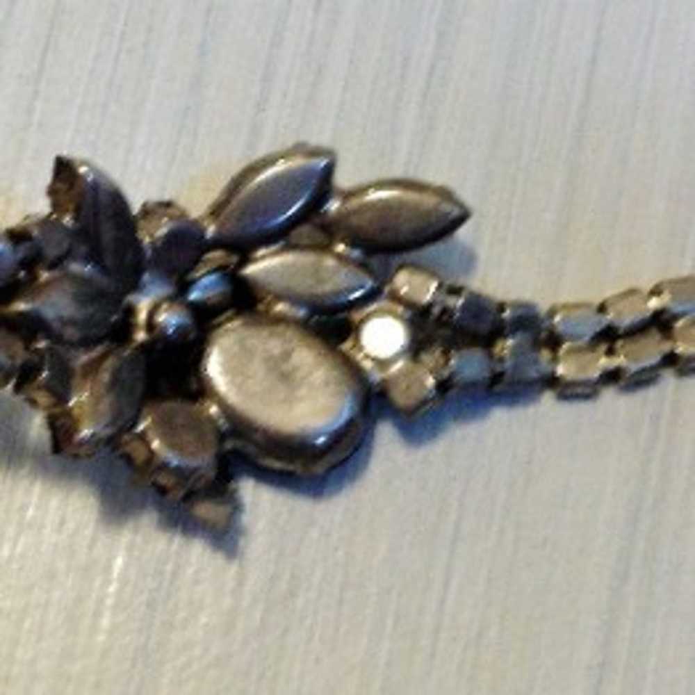 Vintage crystal bracelet - image 10