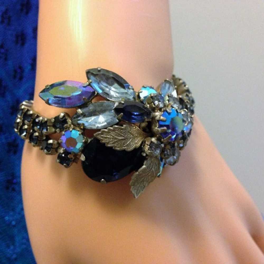 Vintage crystal bracelet - image 3