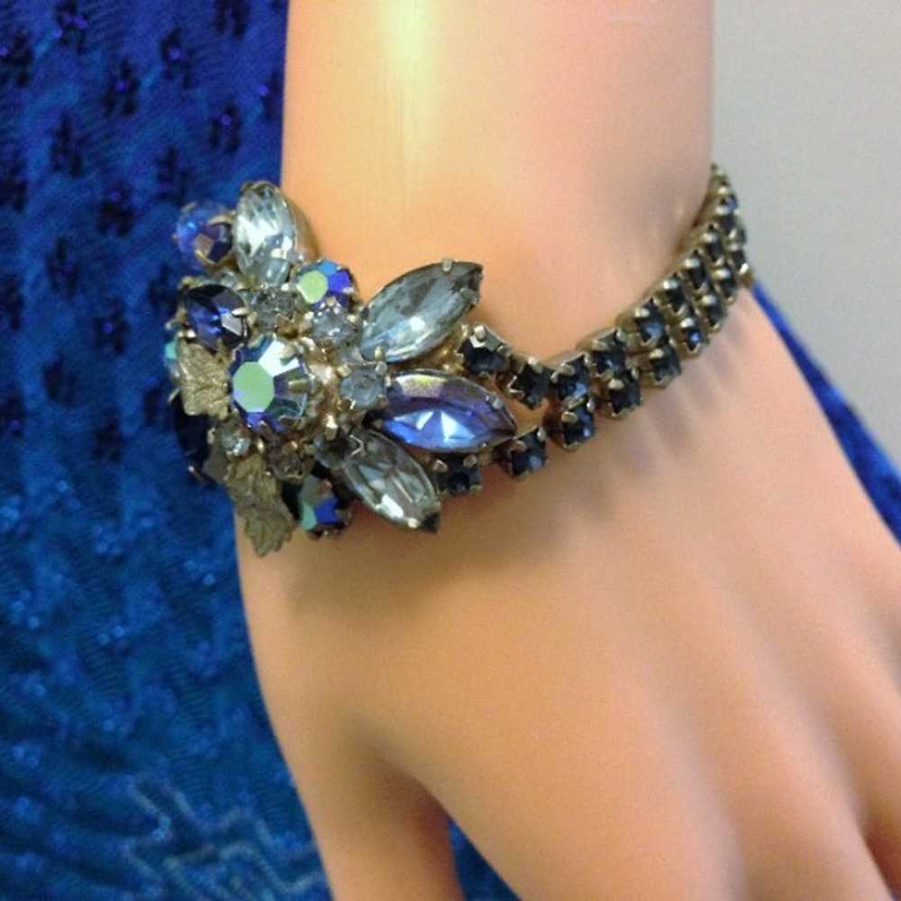 Vintage crystal bracelet - image 4